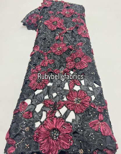 Kirtlle High Quality Handcut Floral Fabric