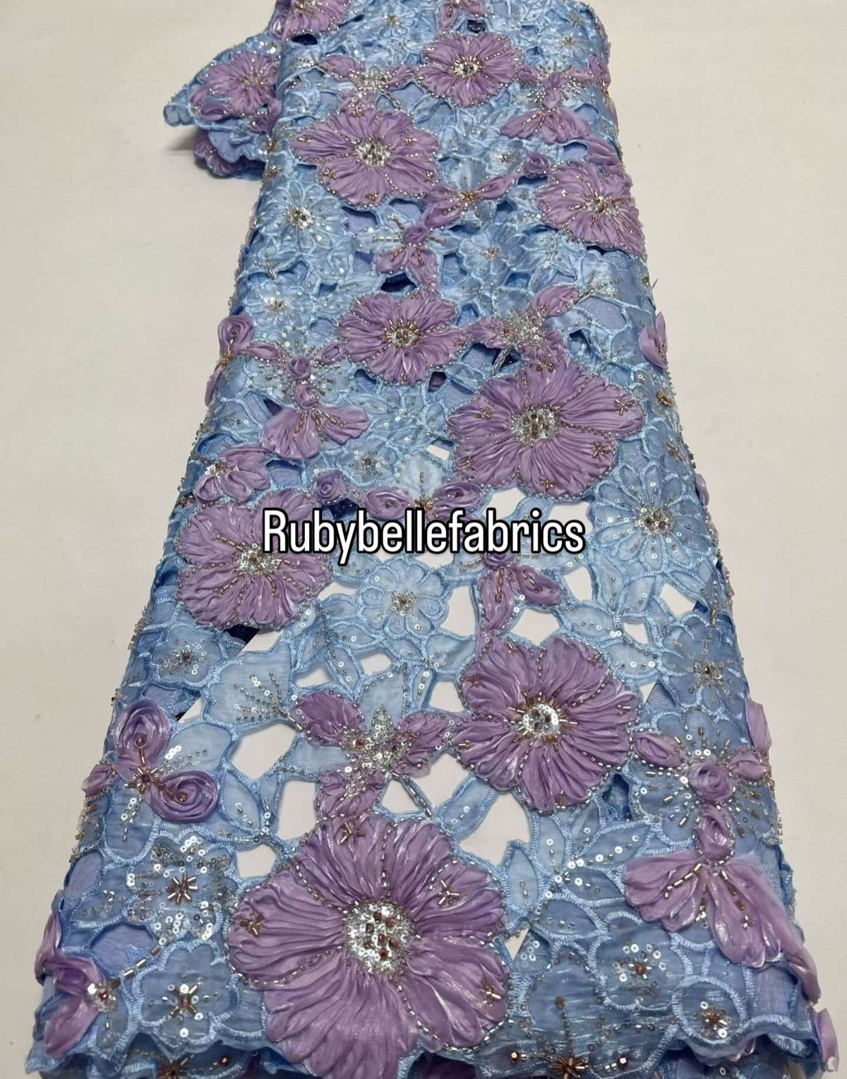 Kirtlle High Quality Handcut Floral Fabric