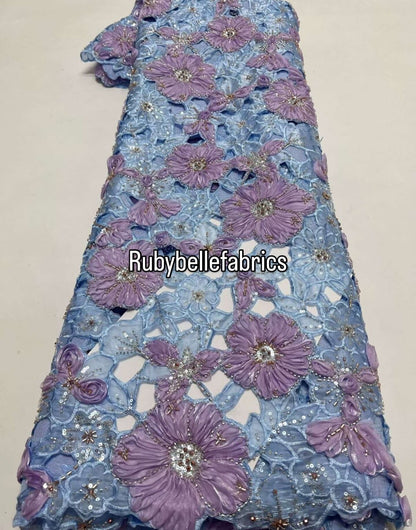 Kirtlle High Quality Handcut Floral Fabric