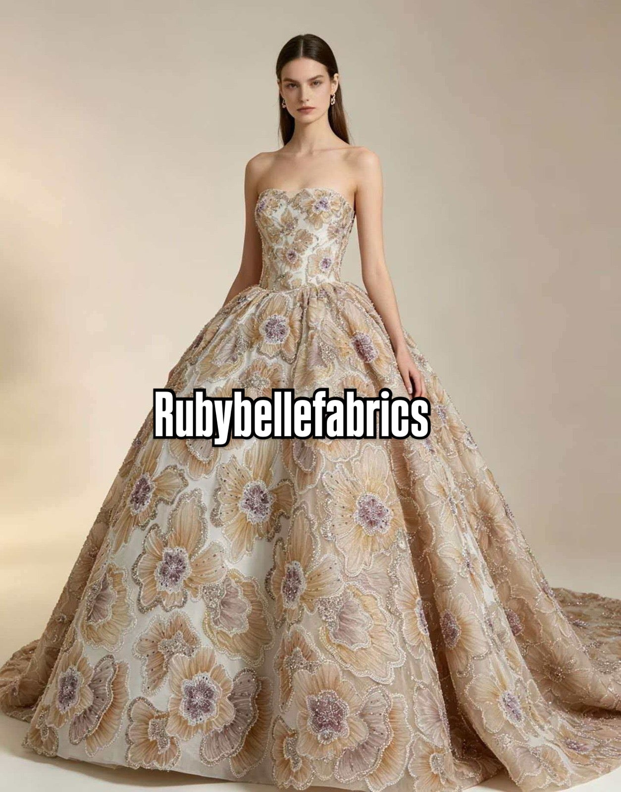 Everna Quality Floral Fabric