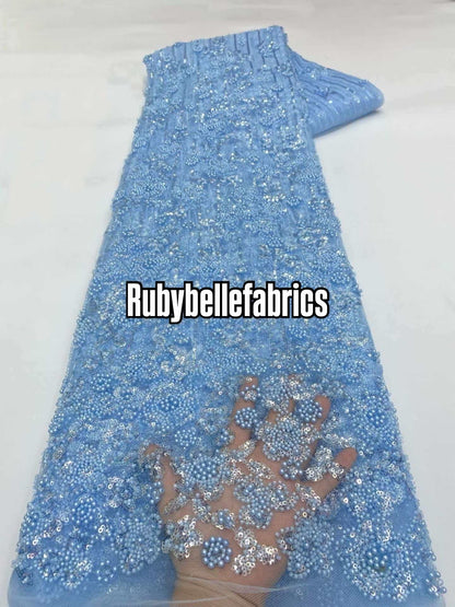Uatic Sequin Beaded Fabric