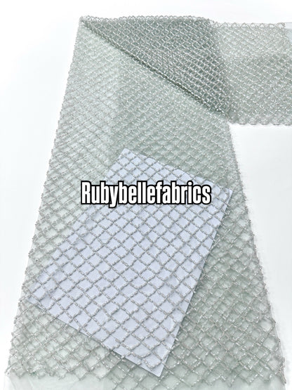 Baide Fully Beaded Fabric