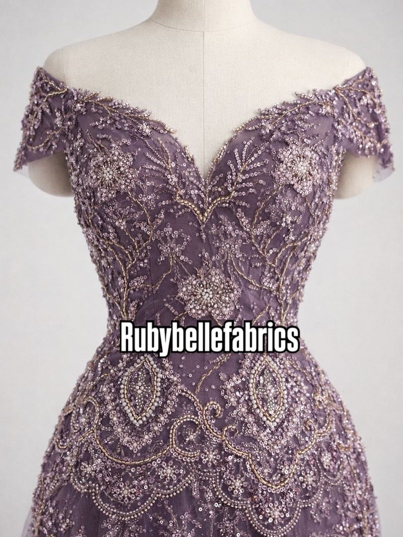 Kadulle Beaded Sequin Fabric