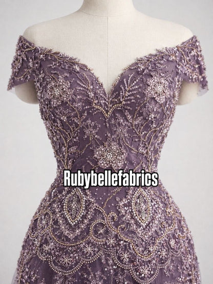 Kadulle Beaded Sequin Fabric