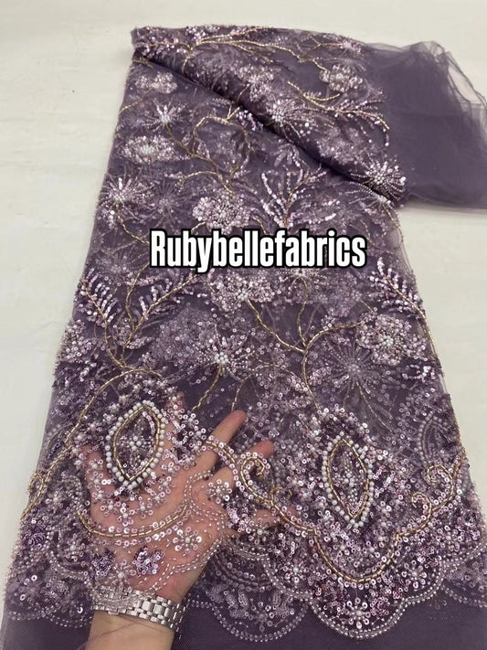 Kadulle Beaded Sequin Fabric