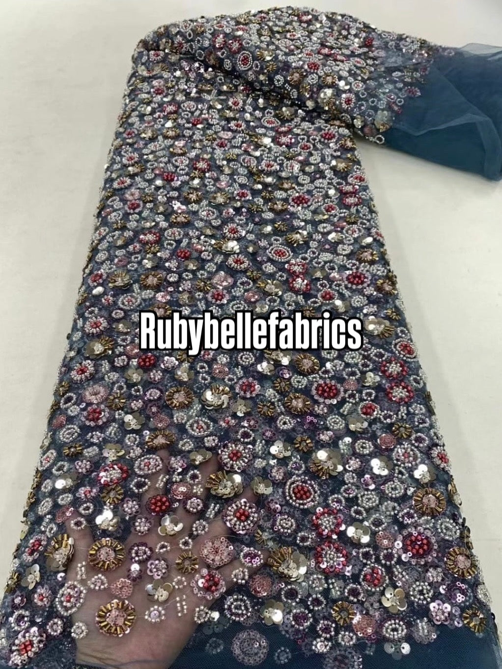 Tela hecha a mano de lujo Mezalee 