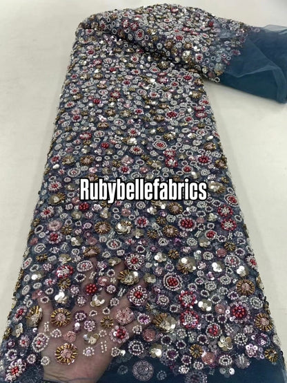 Tela hecha a mano de lujo Mezalee 