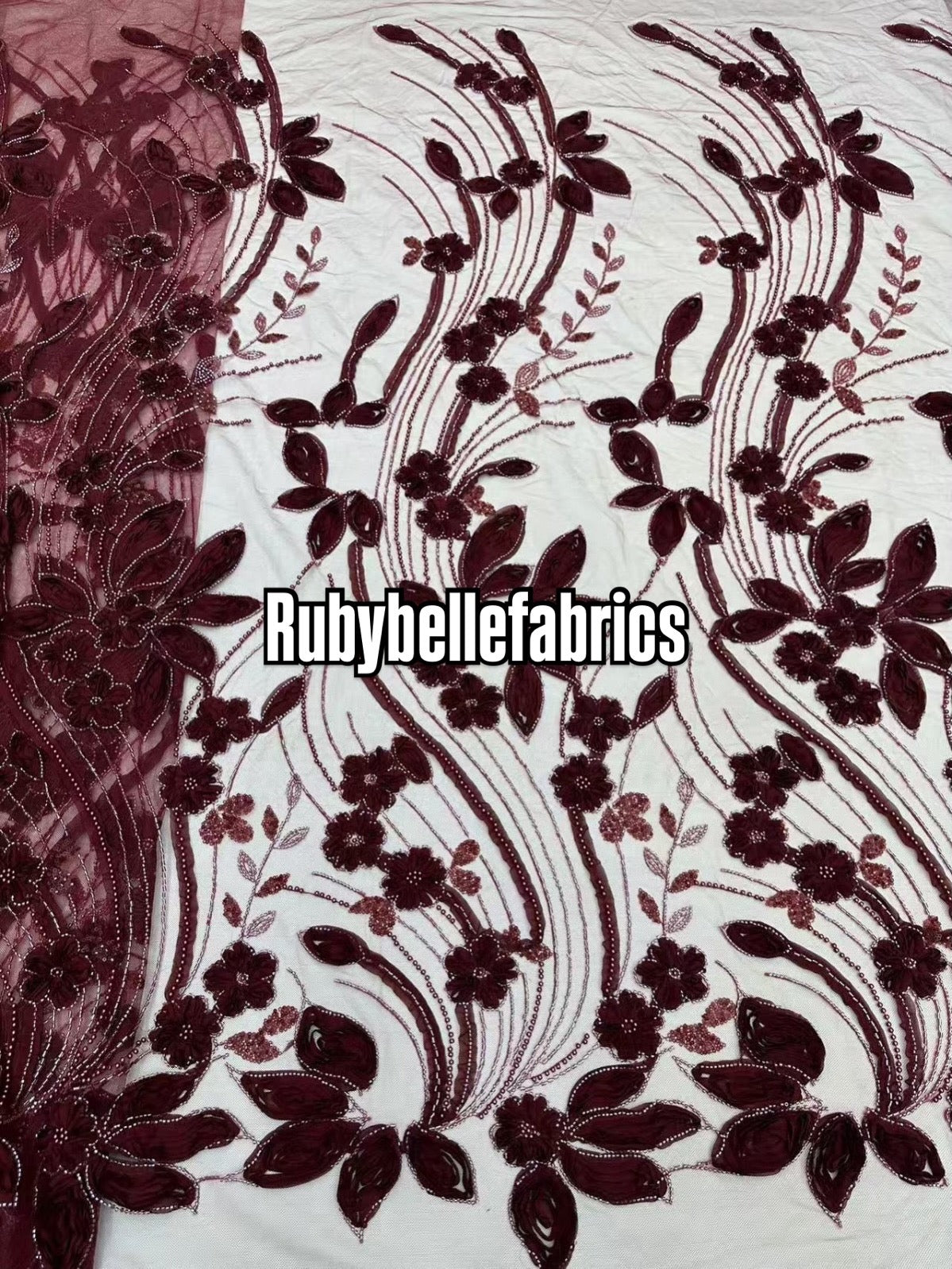 Mexolle Floral 3D Luxury Fabric