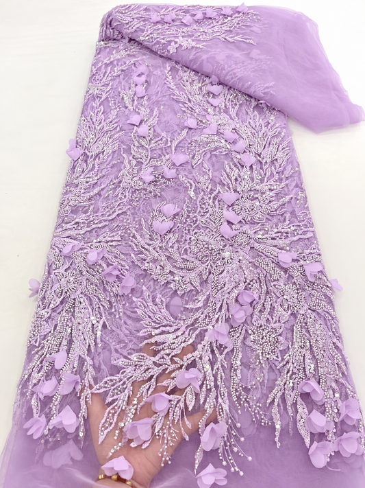 Apitel 3D Luxury Fabric - Lilac