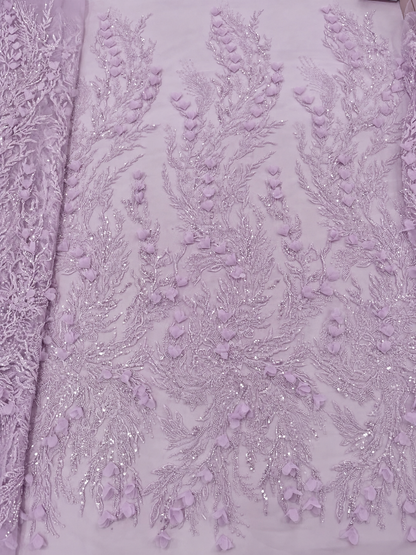 Apitel 3D Luxury Fabric - Lilac