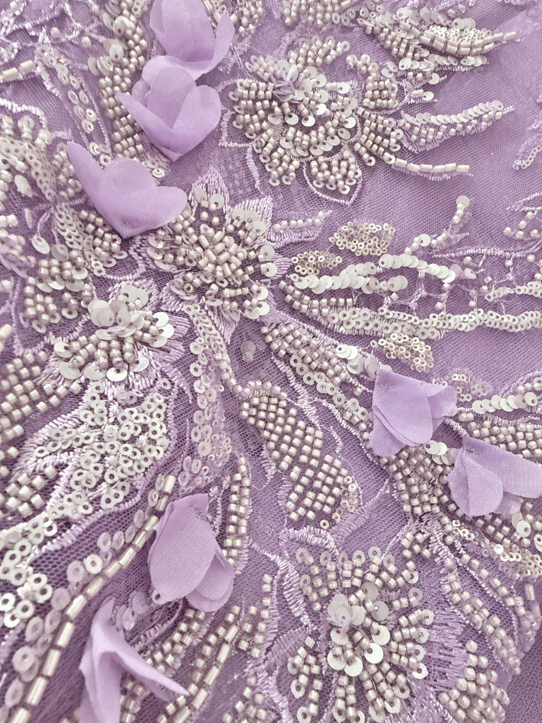 Apitel 3D Luxury Fabric - Lilac