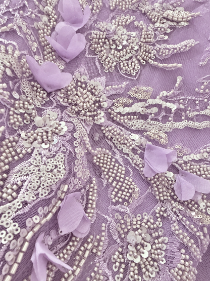 Apitel 3D Luxury Fabric - Lilac