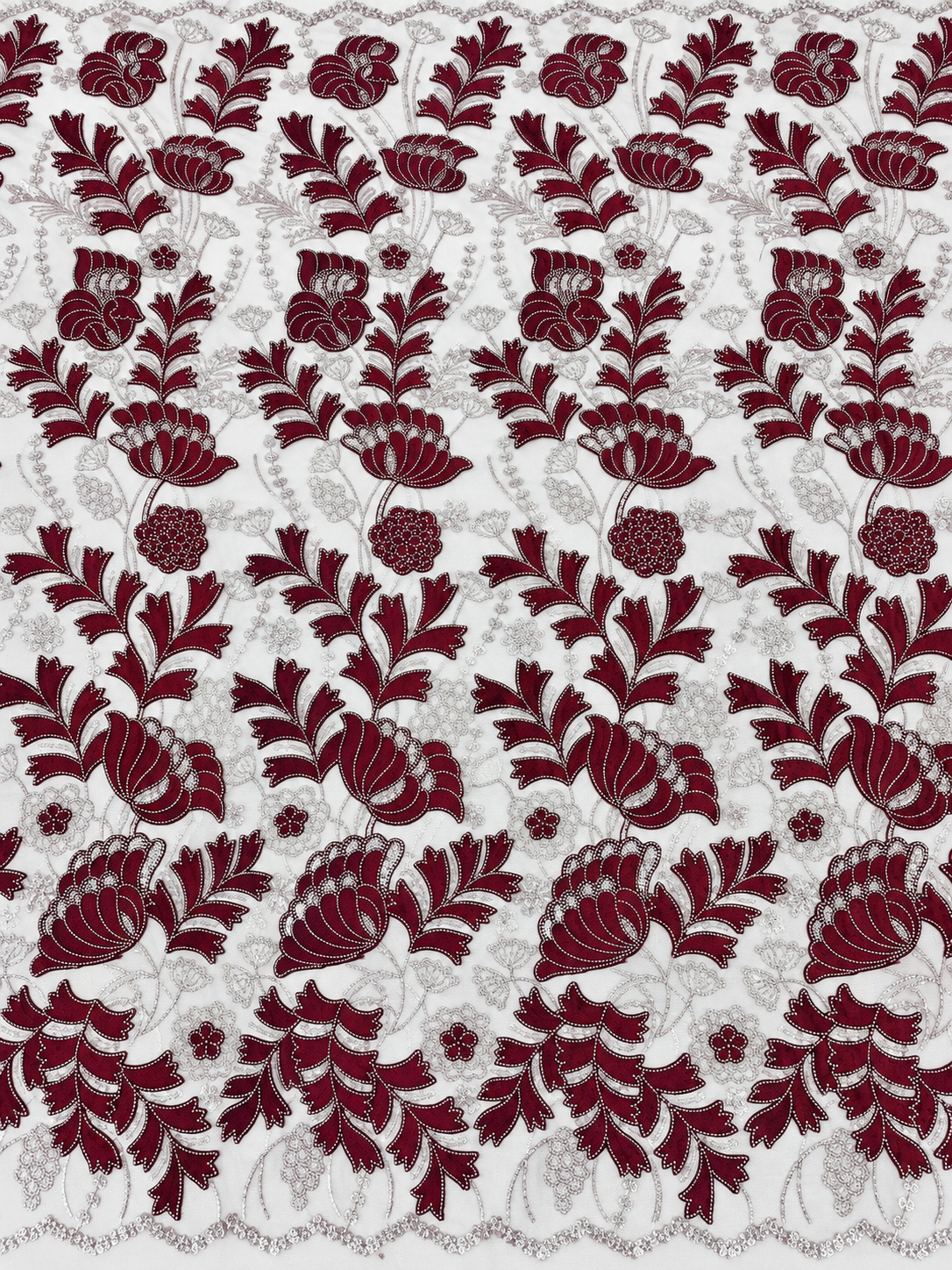 Voline Luxury Velvet Sequin Fabric