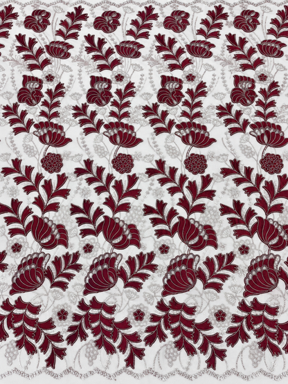 Voline Luxury Velvet Sequin Fabric