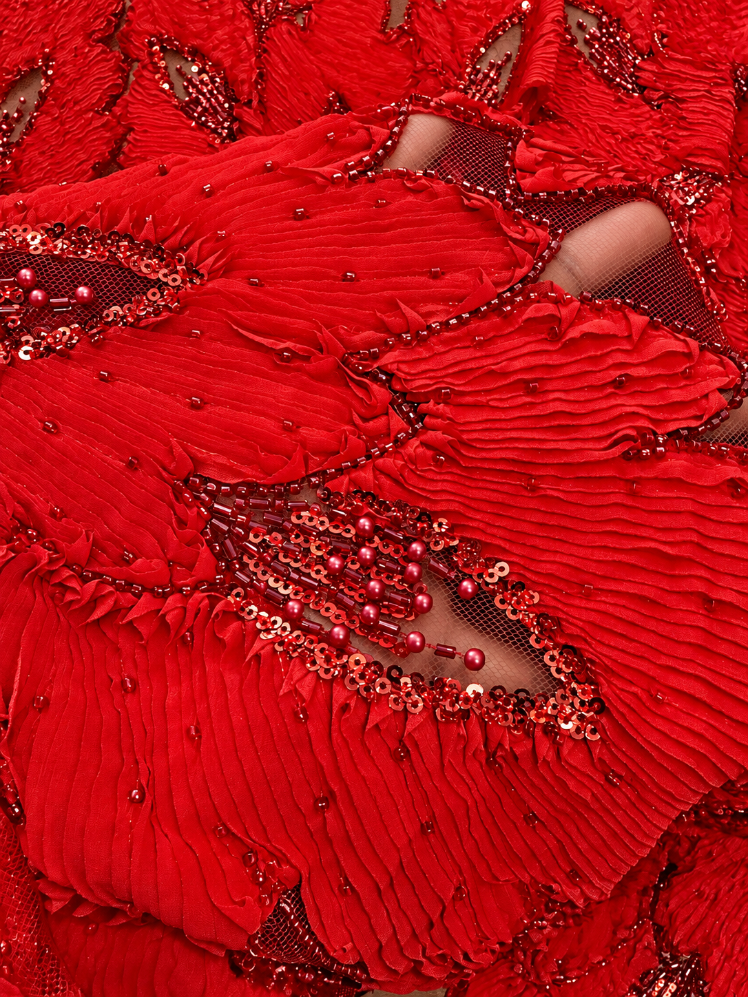 Obert High Quality Beaded Fabric - More Colors