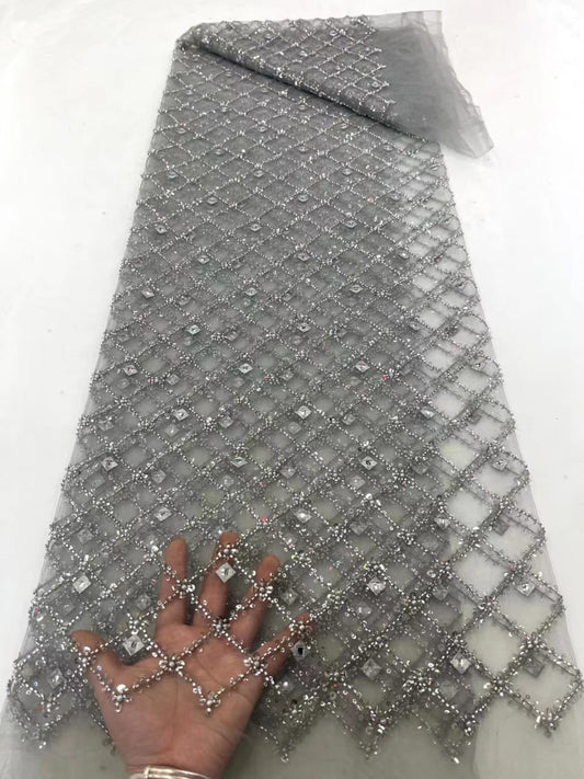 Luxia Luxury Fabric - Grey