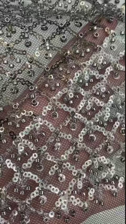 Anoinoi Beaded Fabric