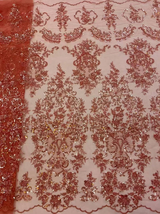 Opal Luxury Sequin Handmade Fabric