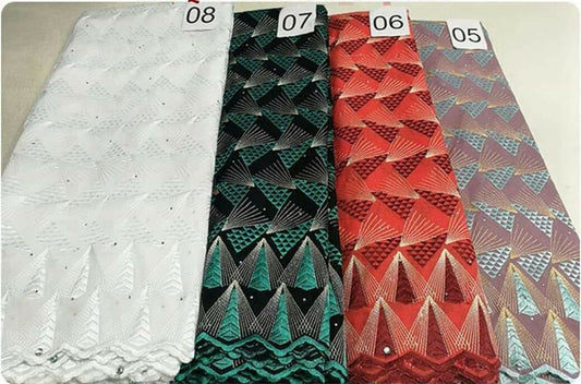 Tela Voile Génova - Blanco