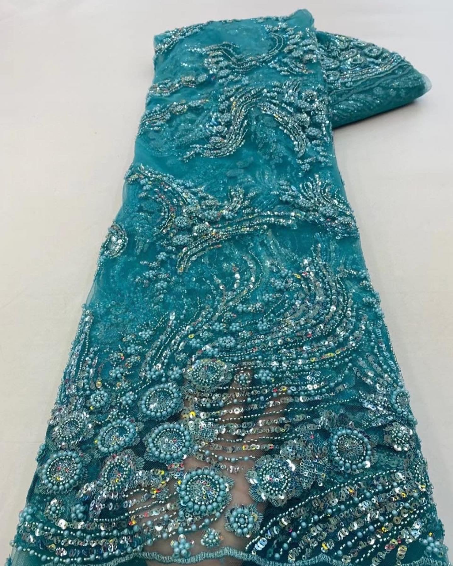 Jarod Luxury Sequin Handmade Fabric