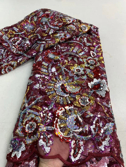 Ascent Scale Sequin Fabric