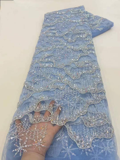 Cillie Beaded Luxury Handmade Fabric